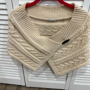 Cashmere Cream Cable Knit Sweater